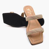 Women's Slipper - Mustard, Women Slippers, Chase Value, Chase Value
