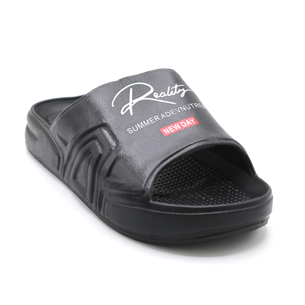Slip-on open toe Slider, Men's Slippers, Chase Value, Chase Value