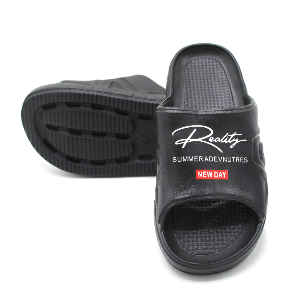 Slip-on open toe Slider, Men's Slippers, Chase Value, Chase Value