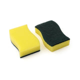 Dishwashing 2 Pcs Scrub Sponge, Washing Accessories, Chase Value, Chase Value