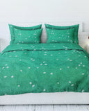 Cotton King Size Bed Sheet Set - 5 Pc - 96 x 102 Inch
