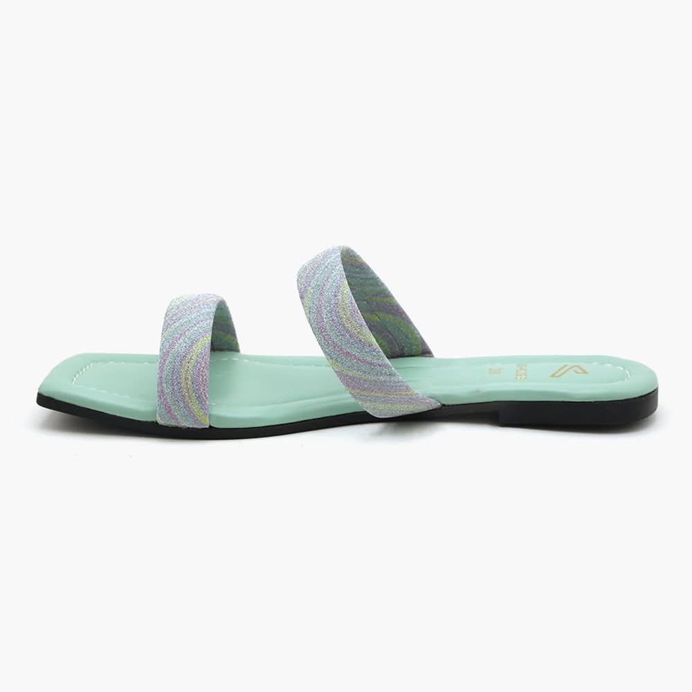 Women's Slipper - Green, Women Slippers, Chase Value, Chase Value