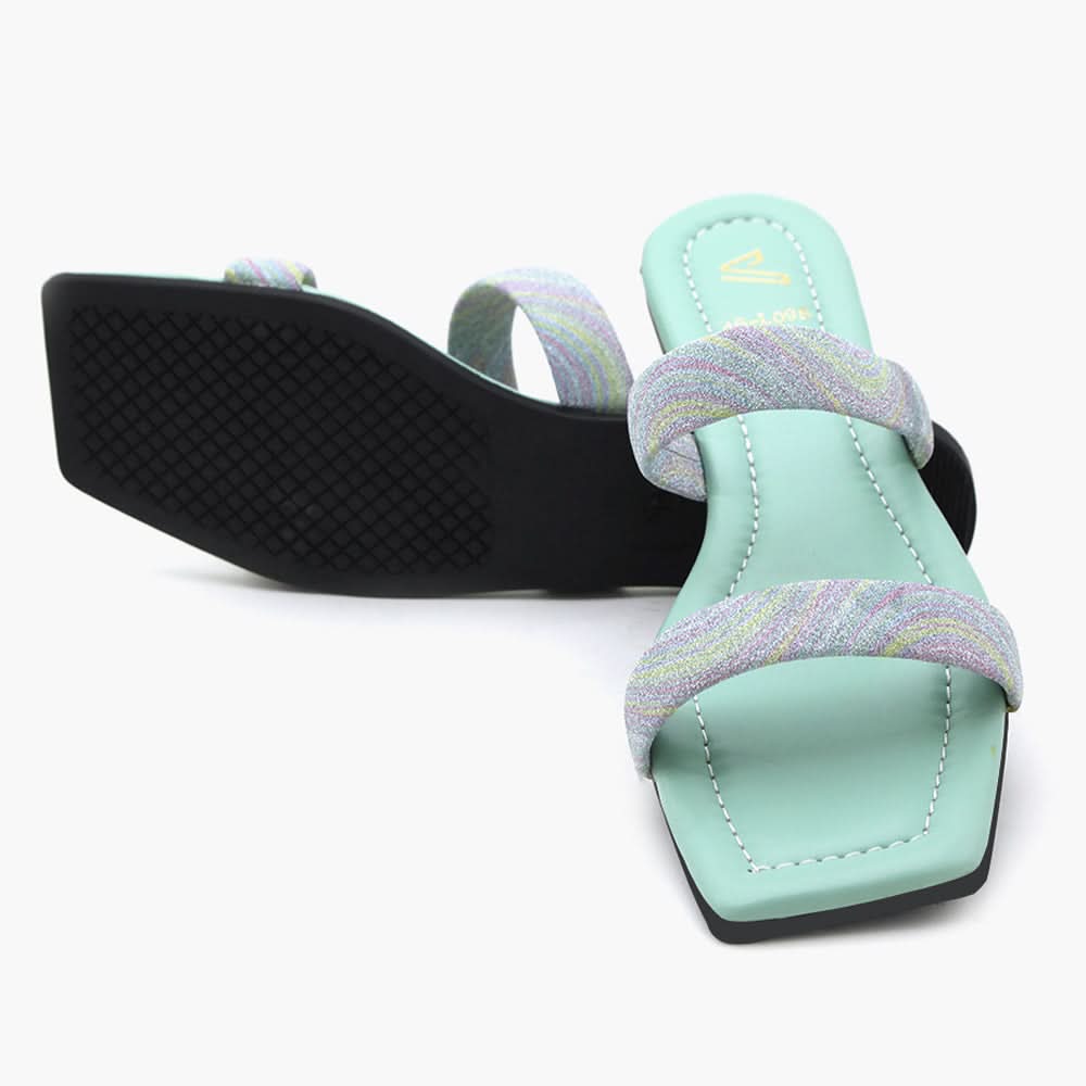 Women's Slipper - Green, Women Slippers, Chase Value, Chase Value