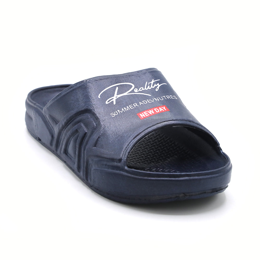 Boys Slider - Blue, Boys Slippers, Chase Value, Chase Value