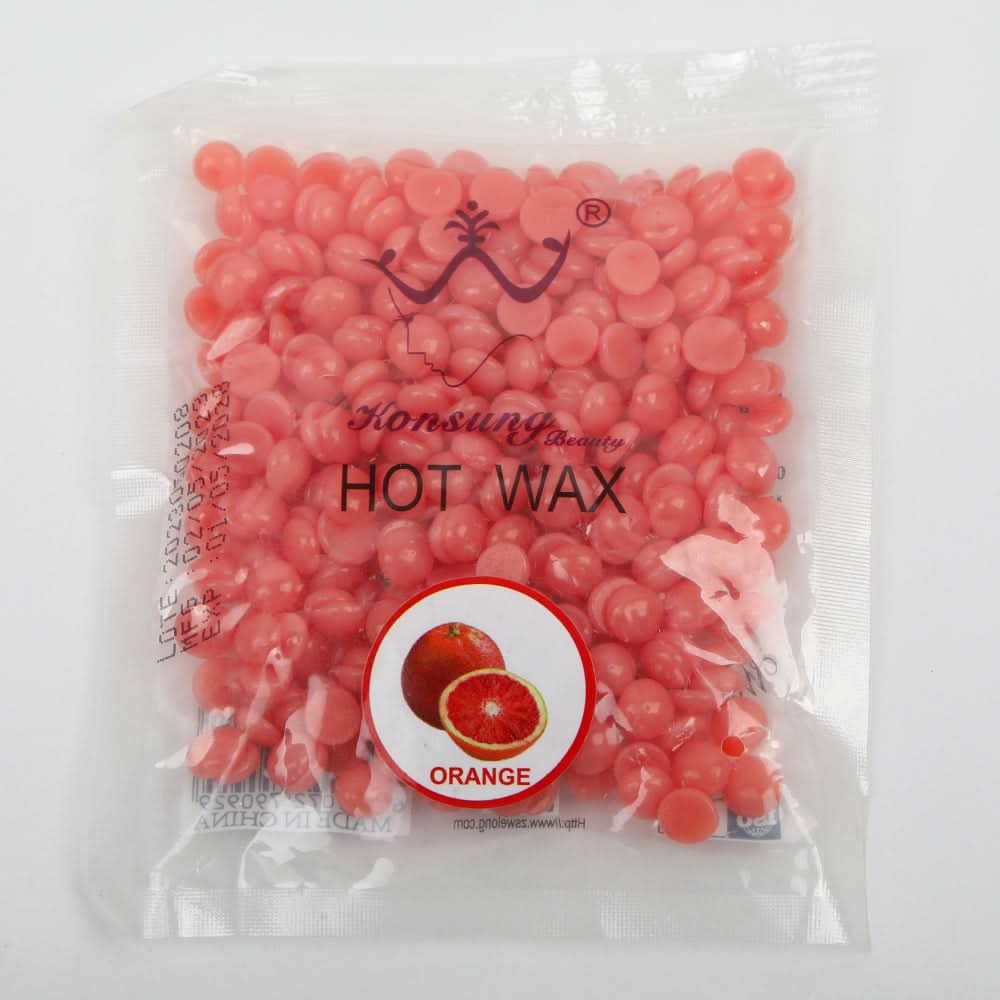 Konsung Hot Wax Been Orange - 50g, Hair Removal, Konsung, Chase Value