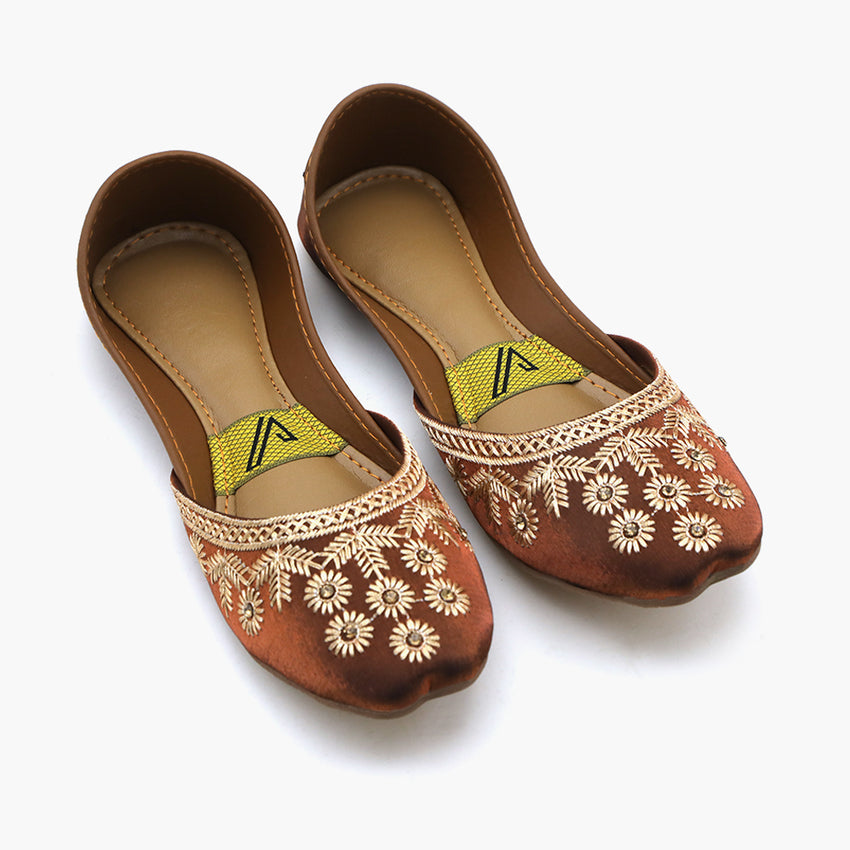 Women's Khussa - Copper