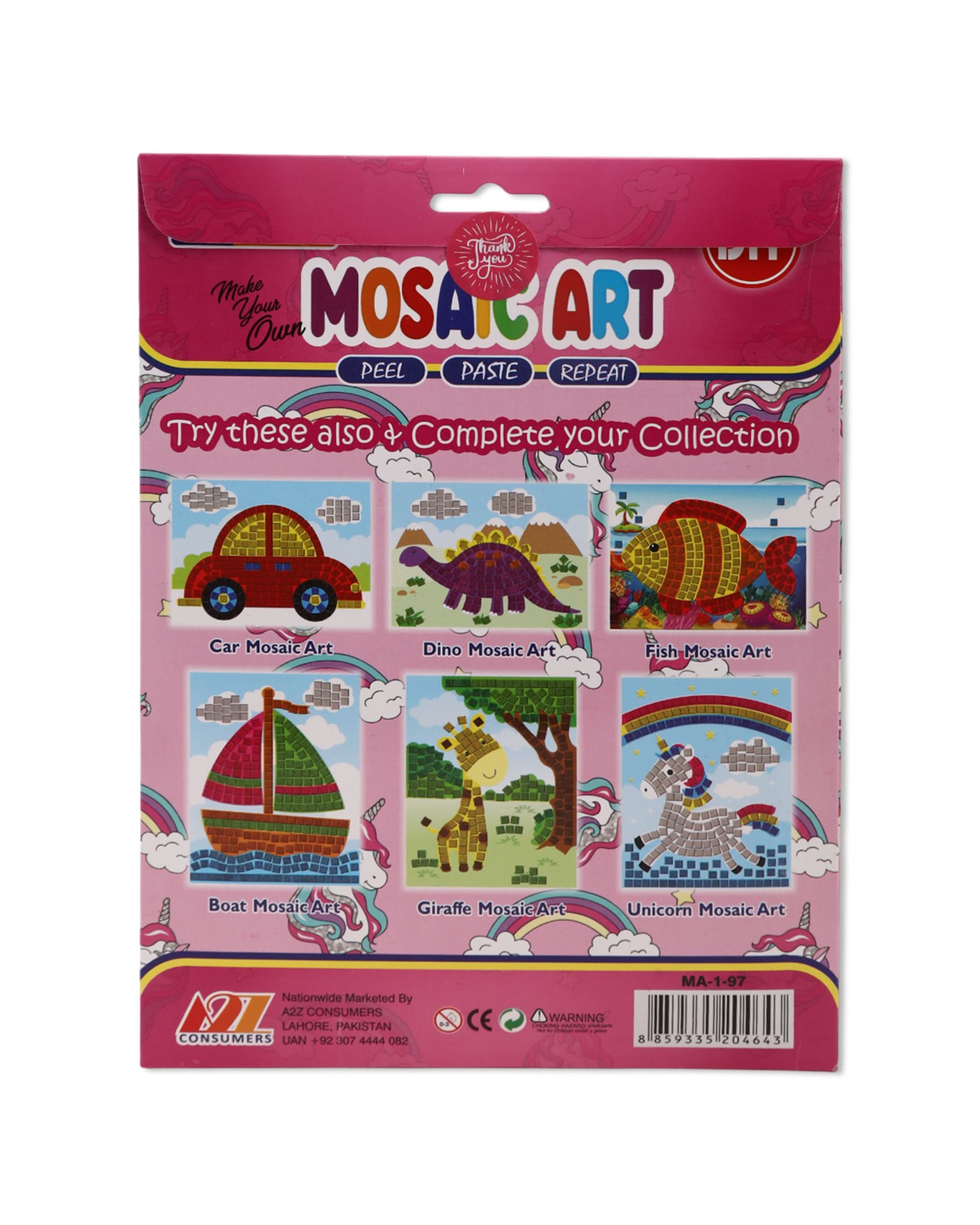 KnG MyCraft Mosaic Art, Board Games & Puzzles, Chase Value, Chase Value