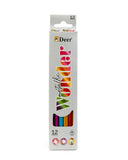 Deer Wonder Metallic Pencil - 12 Pc