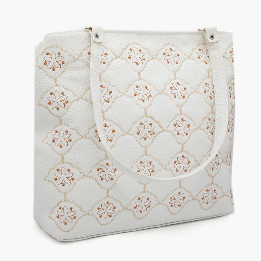 Women's Bag - White, Women Bags, Chase Value, Chase Value