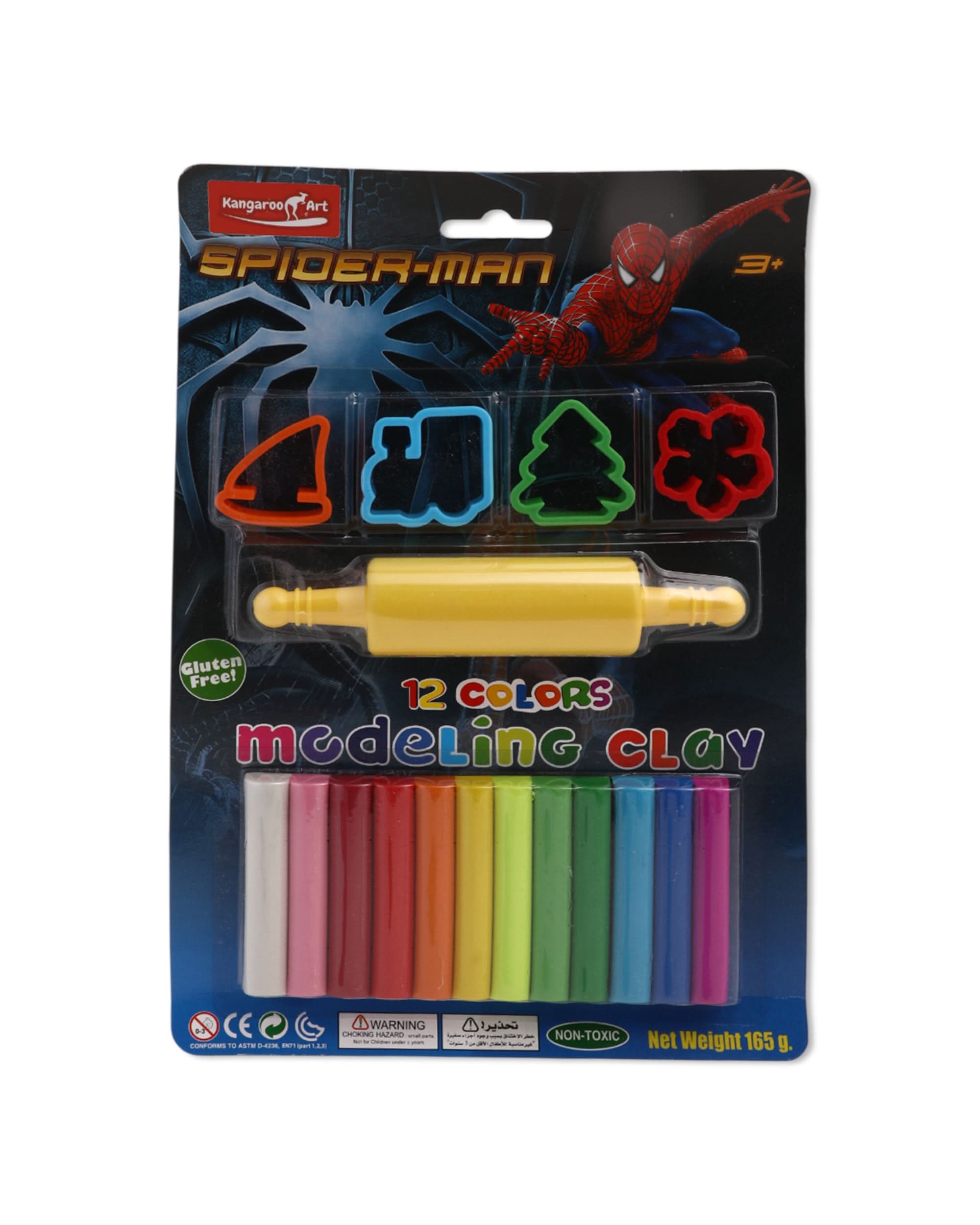KnG Spider-Man Clay Mold Roller, Clay & Slime, Chase Value, Chase Value
