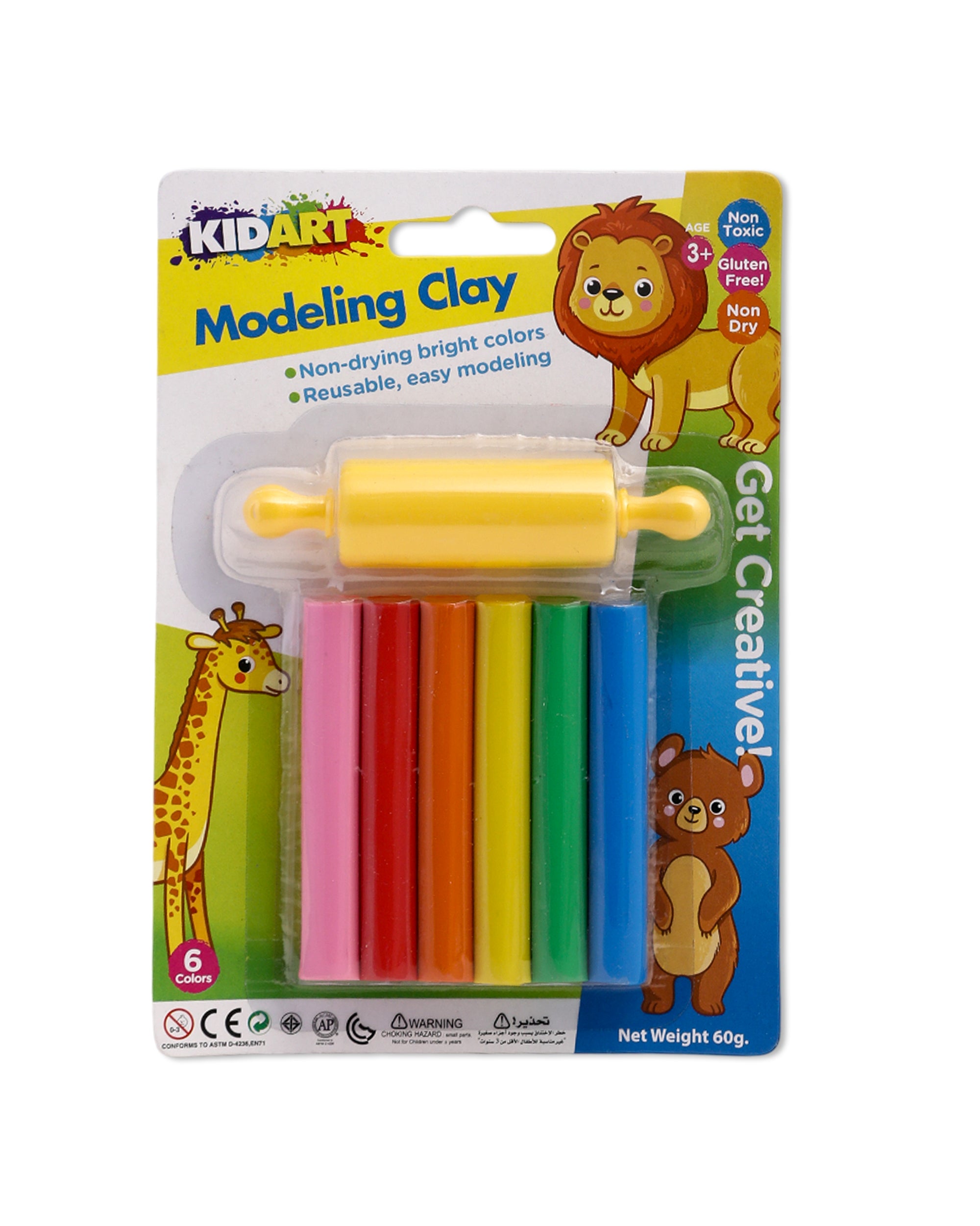 KnG Clay 60g Mini Roller, Clay & Slime, Chase Value, Chase Value