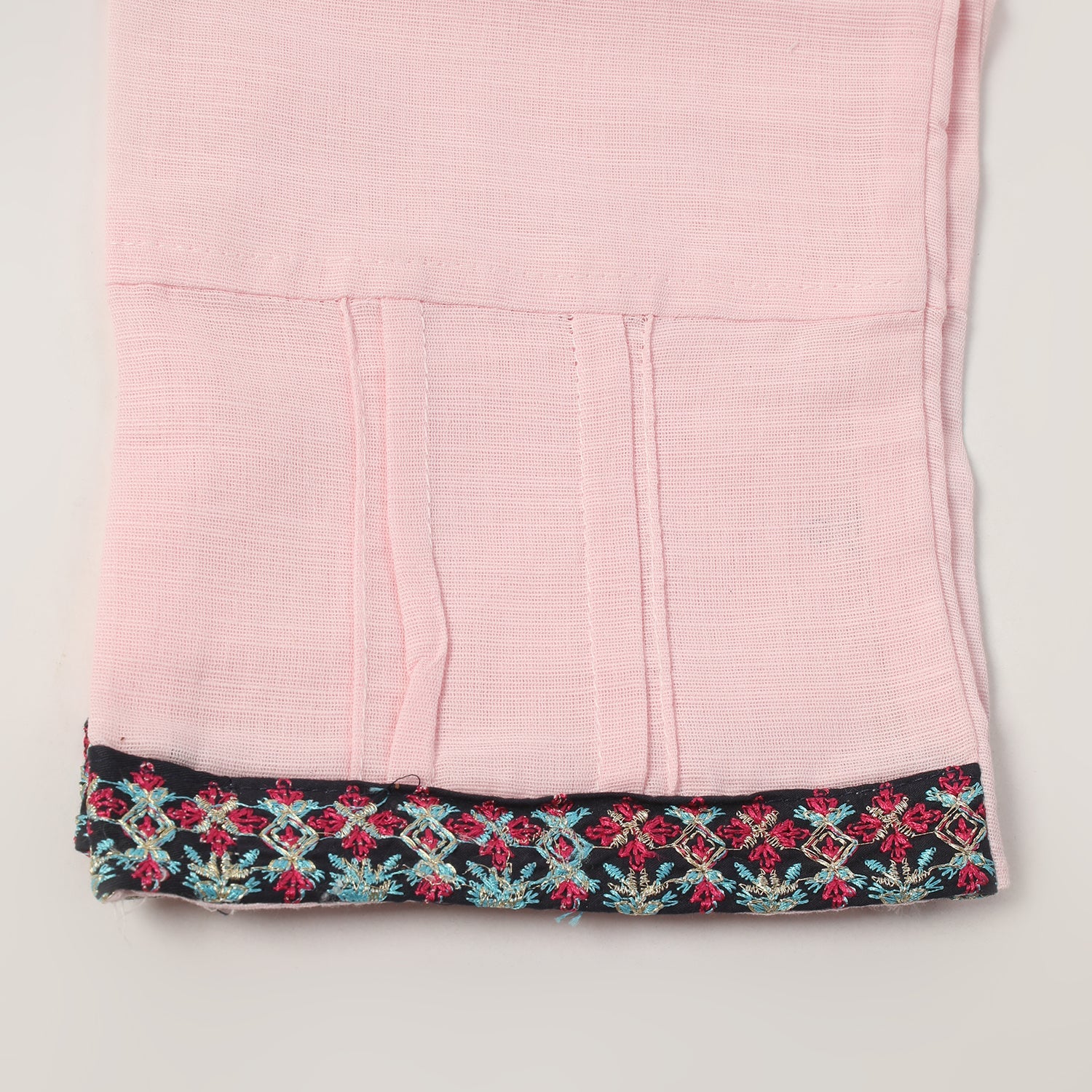 Girls Embroidered Shalwar Suit - Pink, Girls Shalwar Kameez, Chase Value, Chase Value