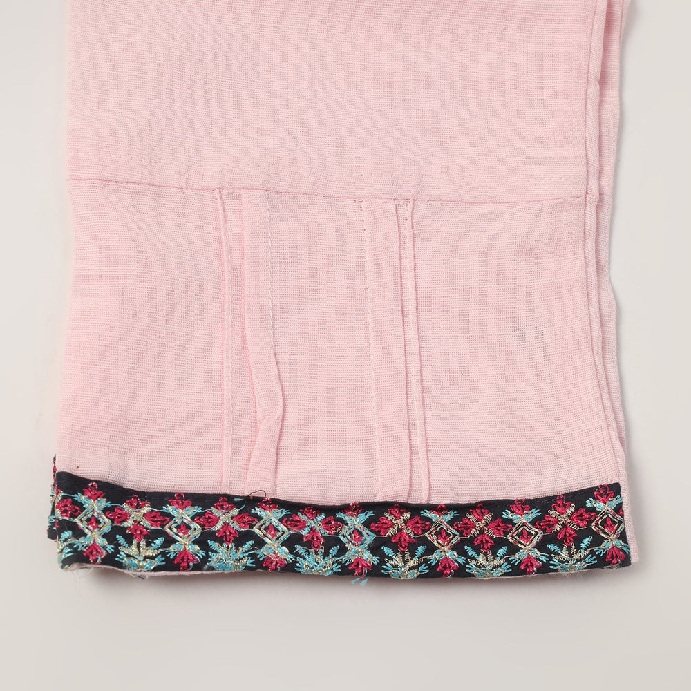 Girls Embroidered Shalwar Suit - Pink, Girls Shalwar Kameez, Chase Value, Chase Value