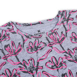 Eminent Girls Half Sleeves T-Shirt - Ash Grey, GirlsT-shirt, Eminent, Chase Value
