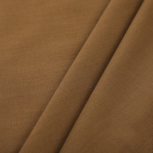 Men's Shabbir Gold Plain Wash & Wear Unstitched Suit - A20