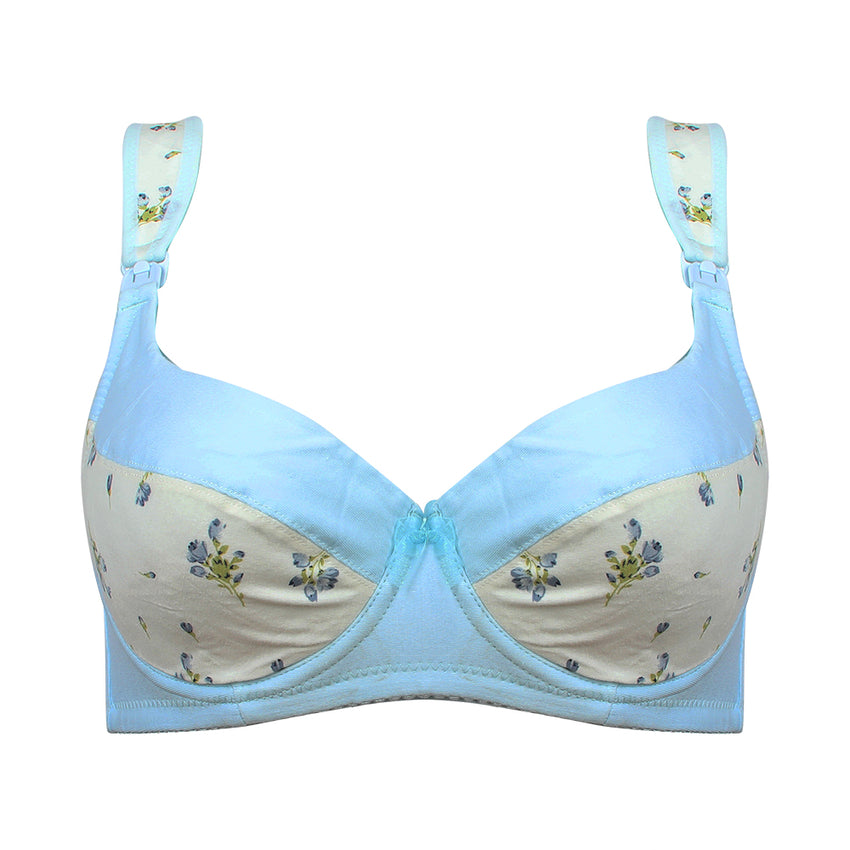 Women's Feeding Bra - Sky Blue