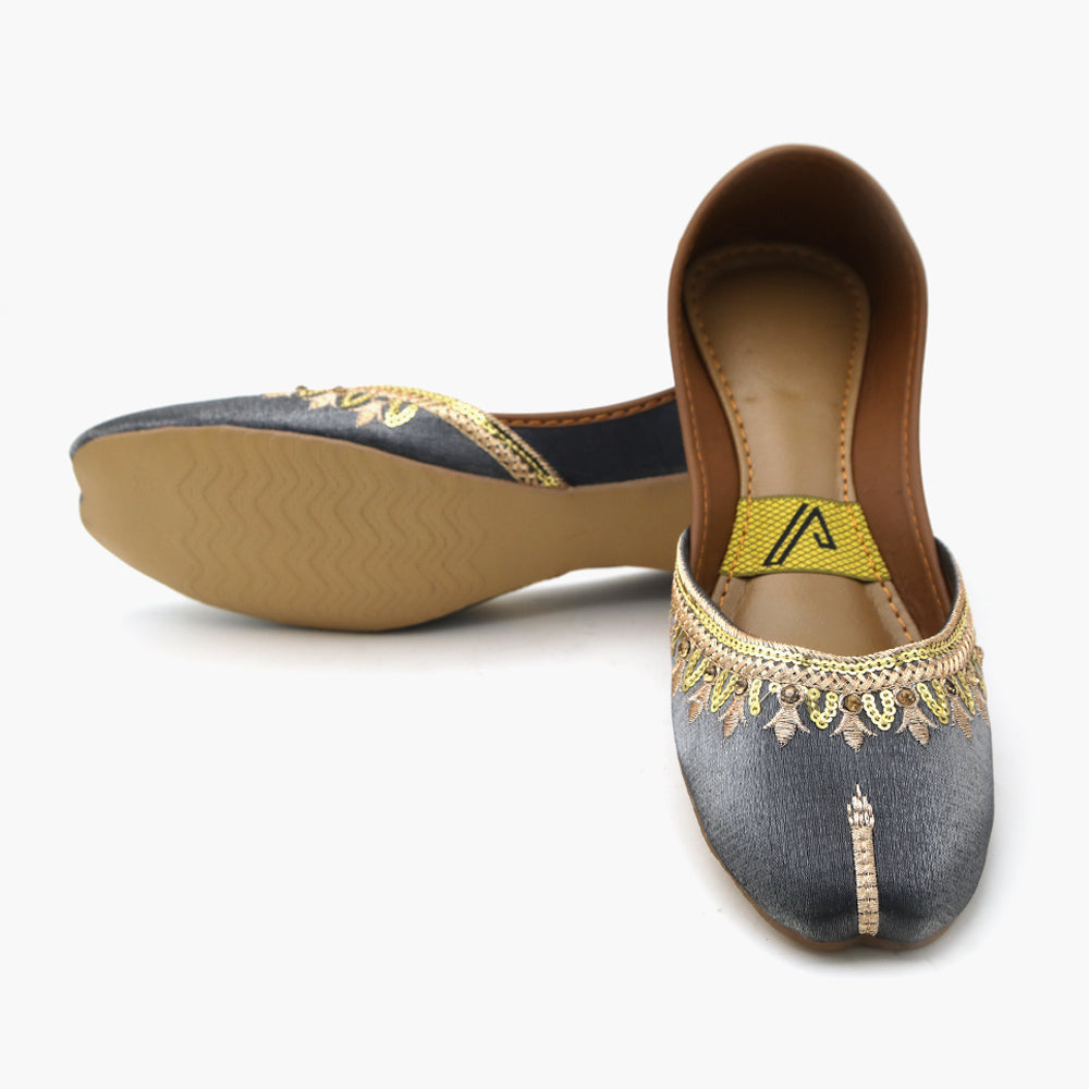 Women's Khussa - Grey, Women Khussa, Chase Value, Chase Value