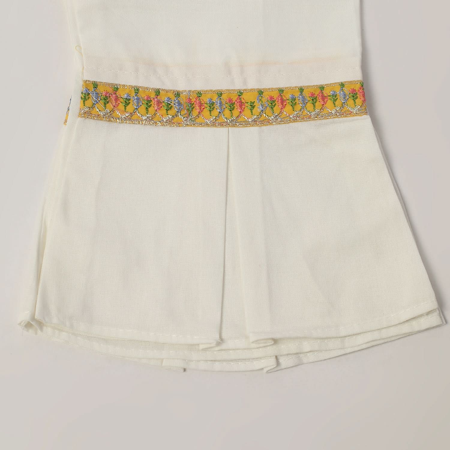 Girls Embroidered Shalwar Suit - Yellow, Girls Shalwar Kameez, Chase Value, Chase Value