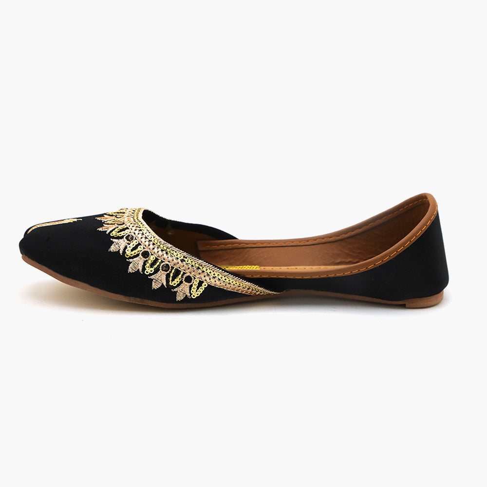 Women's Khussa - Black, Women Khussa, Chase Value, Chase Value