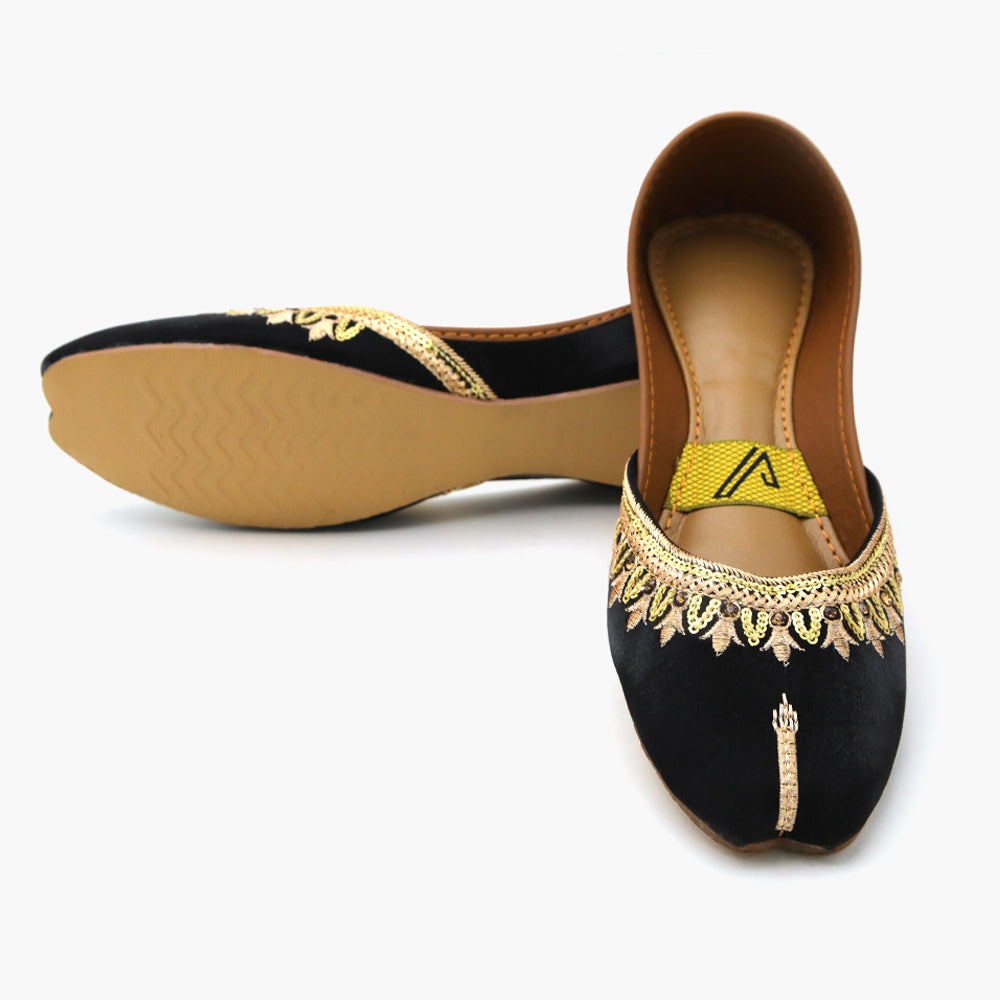 Women's Khussa - Black, Women Khussa, Chase Value, Chase Value