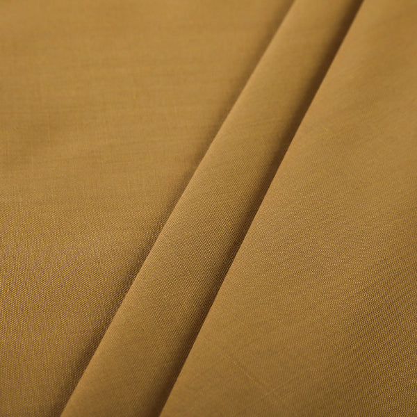 Men's Shabbir Gold Plain Wash & Wear Unstitched Suit - A19