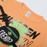 Newborn Boys Half Sleeves Suit - Orange, Newborn Boys Sets & Suits, Chase Value, Chase Value