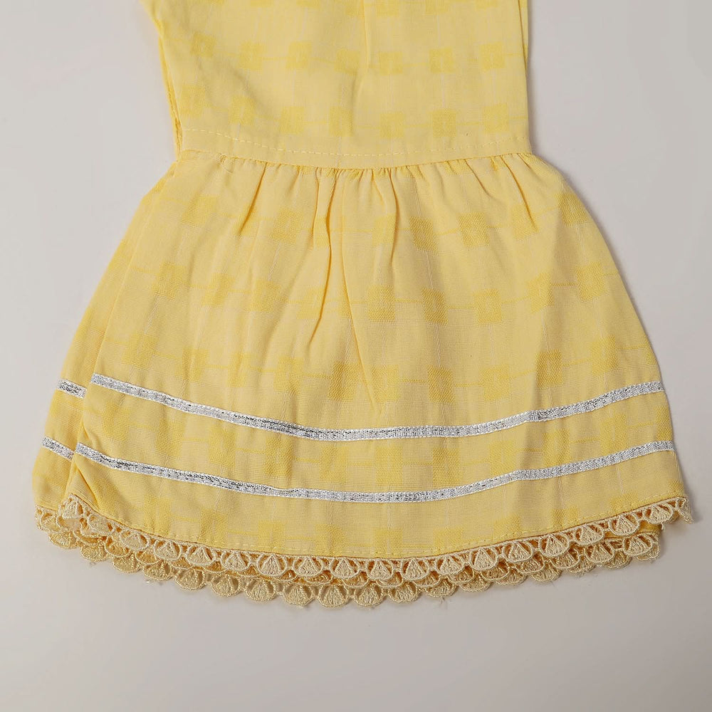 Girls Embroidered Shalwar Suit - Yellow, Girls Shalwar Kameez, Chase Value, Chase Value