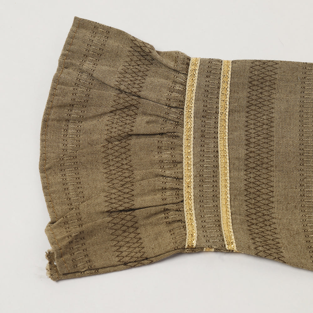 Girls  Embroidered Shalwar Suit - Olive Green, Girls Shalwar Kameez, Chase Value, Chase Value