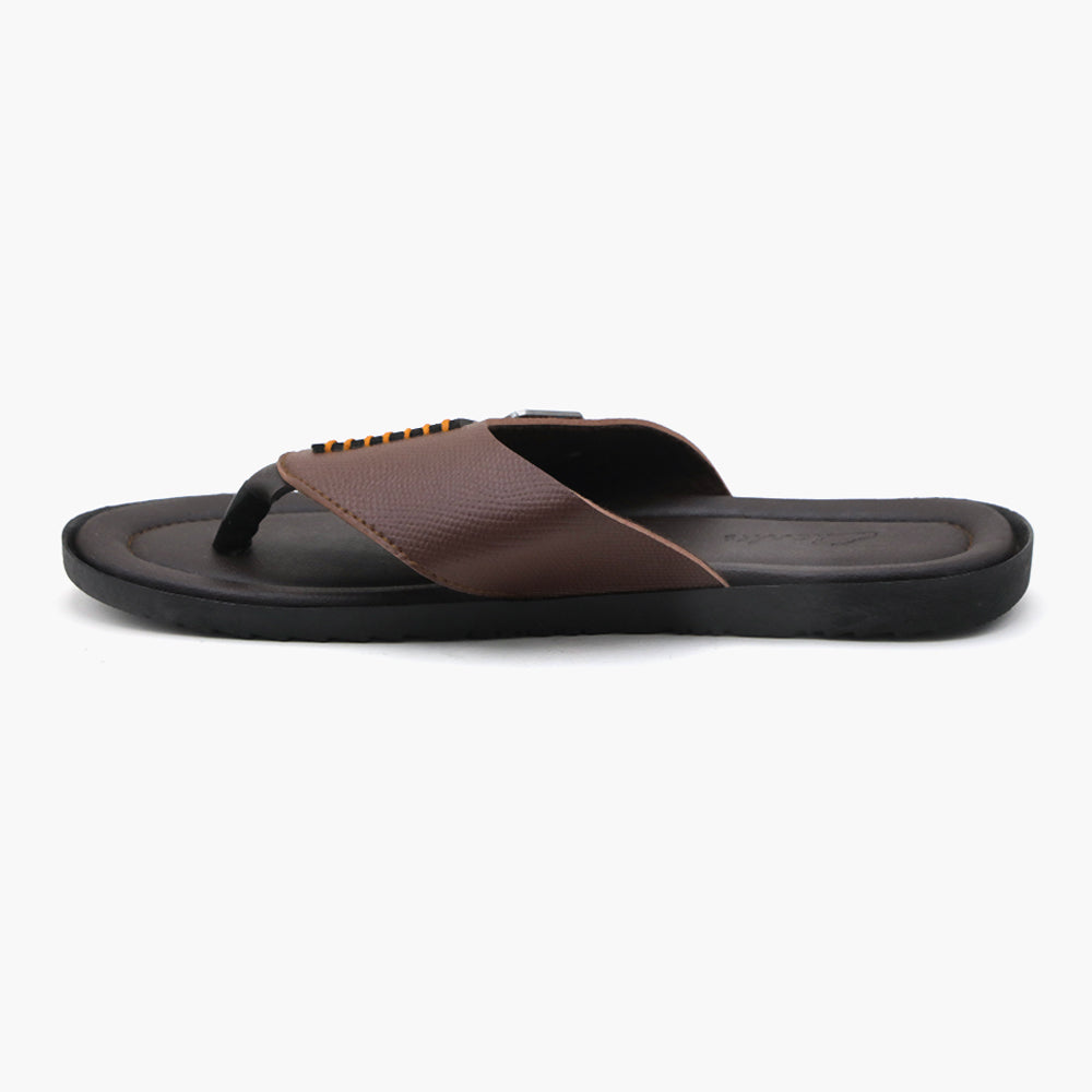 Men's Slipper - Brown, Men's Slippers, Chase Value, Chase Value