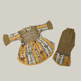 Girls Embroidered Shalwar Suit - Yellow, Girls Shalwar Kameez, Chase Value, Chase Value