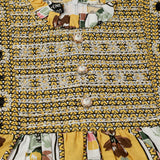 Girls Embroidered Shalwar Suit - Yellow, Girls Shalwar Kameez, Chase Value, Chase Value