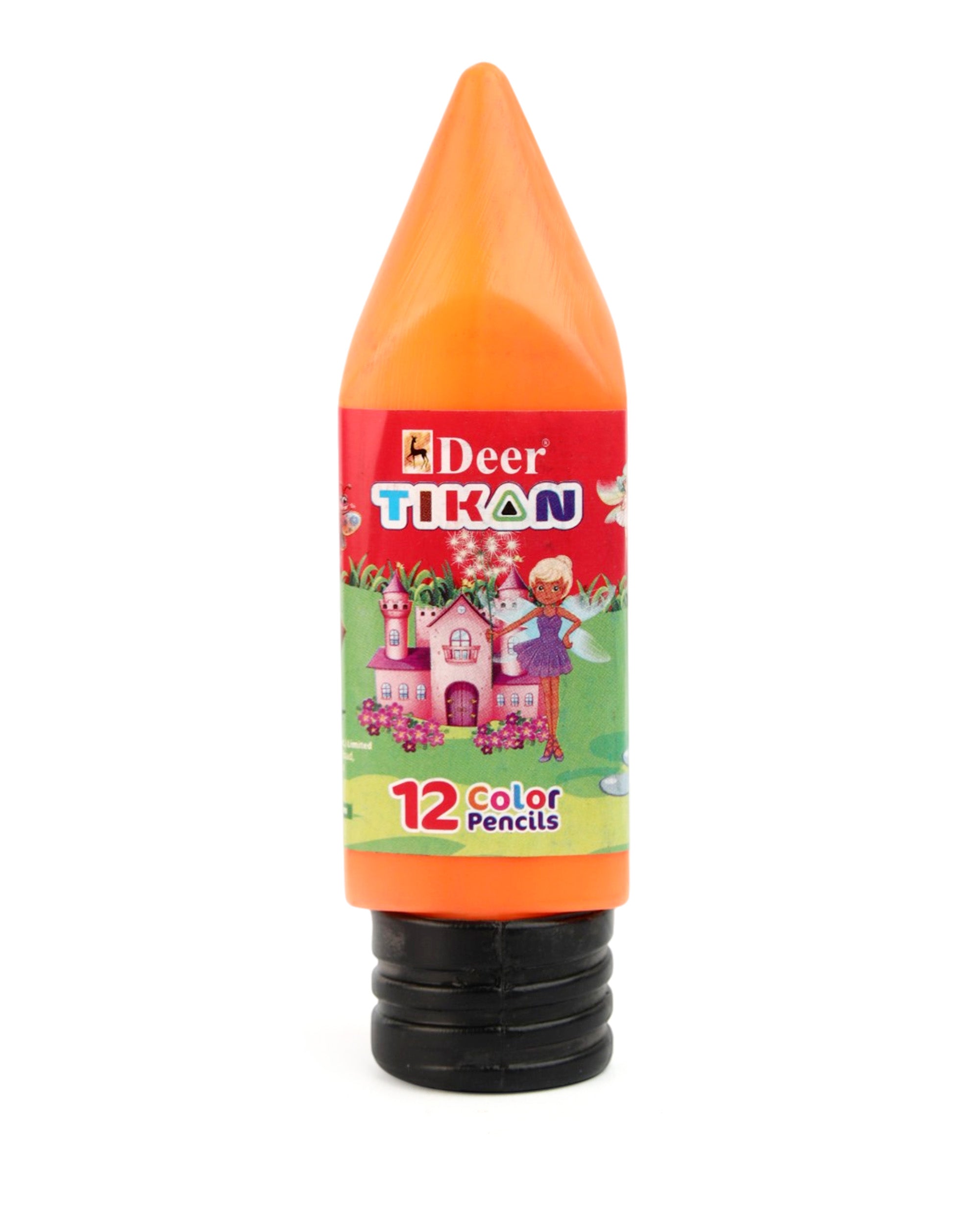 Deer Tikon Colour Pencils - 12 Pc