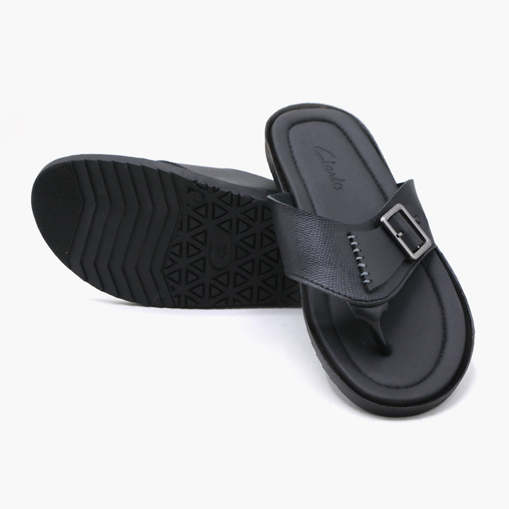 Men's Slipper - Black, Men's Slippers, Chase Value, Chase Value