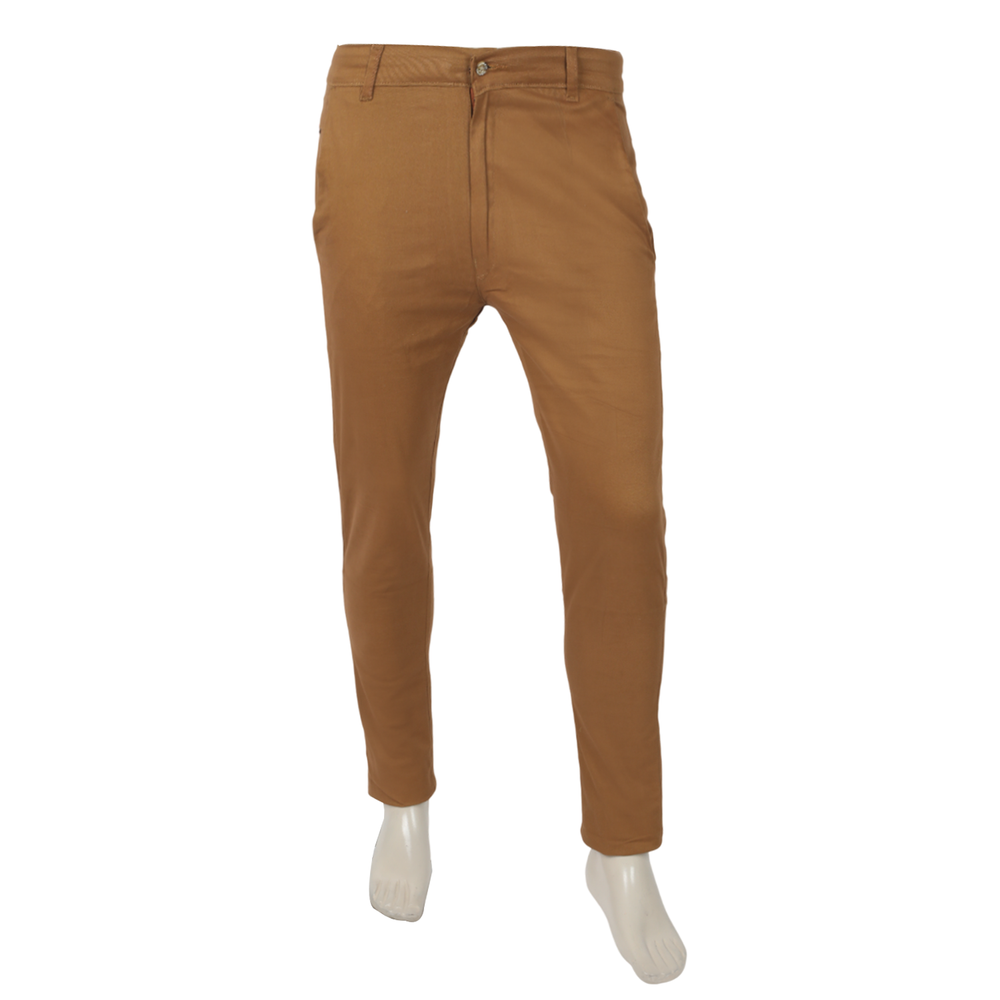 Men's Cotton Casual Chino Pant - Khaki, Men's Casual Pants & Jeans, Chase Value, Chase Value