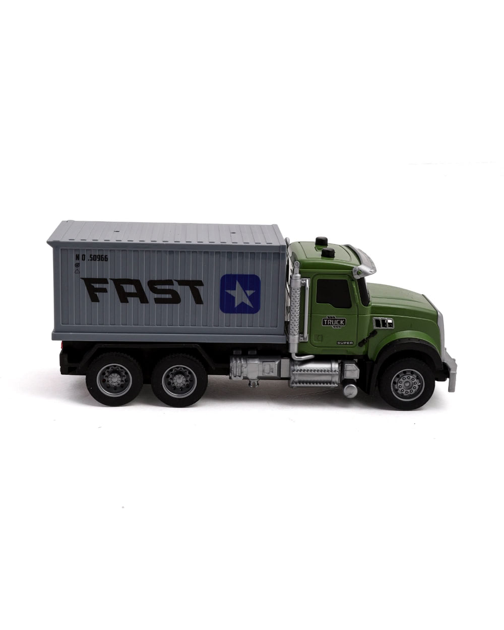 Friction Container Truck W/L & Music Smoke, Non-Remote Control, Chase Value, Chase Value