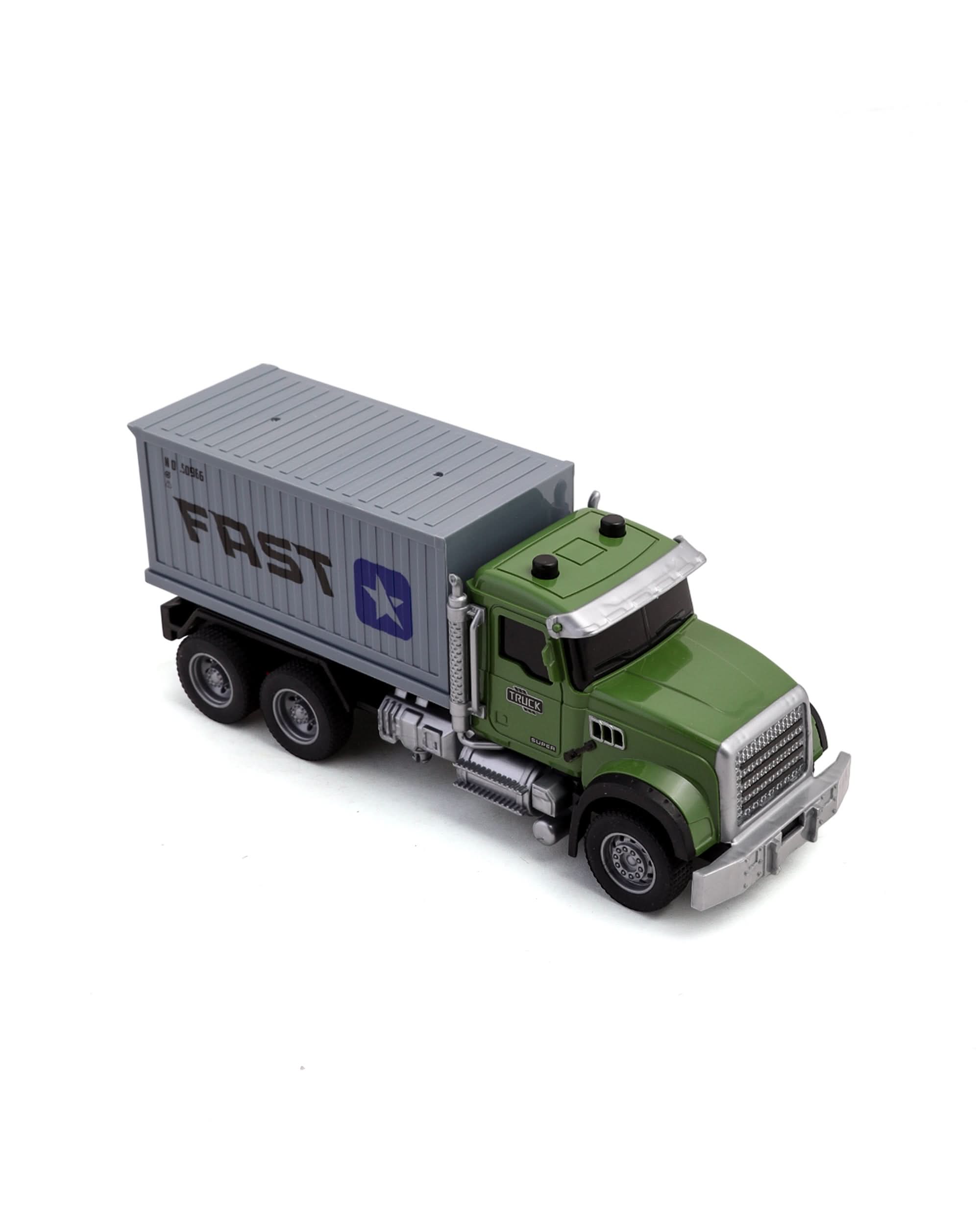 Friction Container Truck W/L & Music Smoke, Non-Remote Control, Chase Value, Chase Value