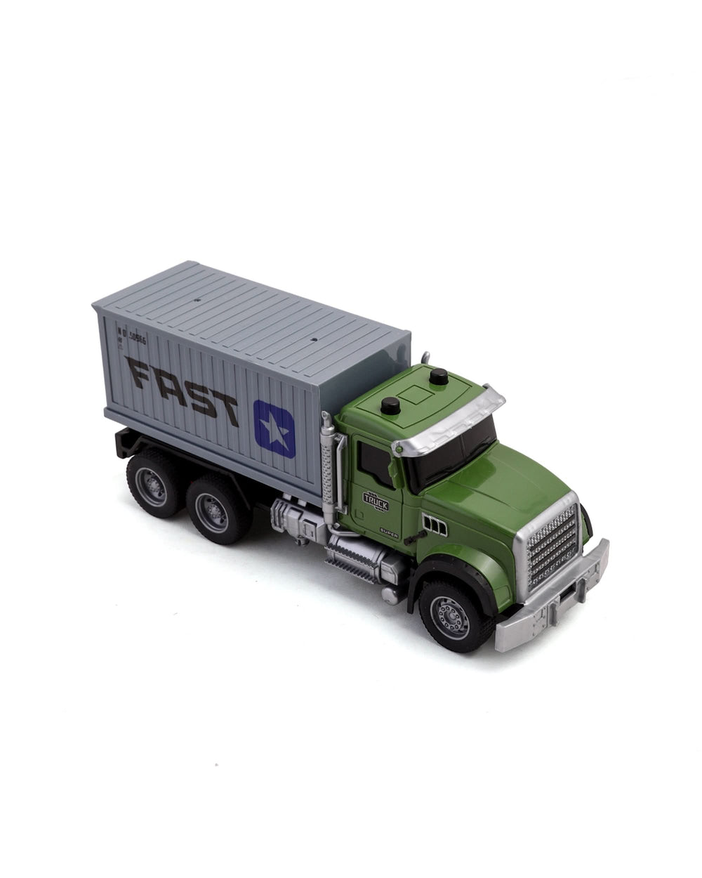 Friction Container Truck W/L & Music Smoke, Non-Remote Control, Chase Value, Chase Value