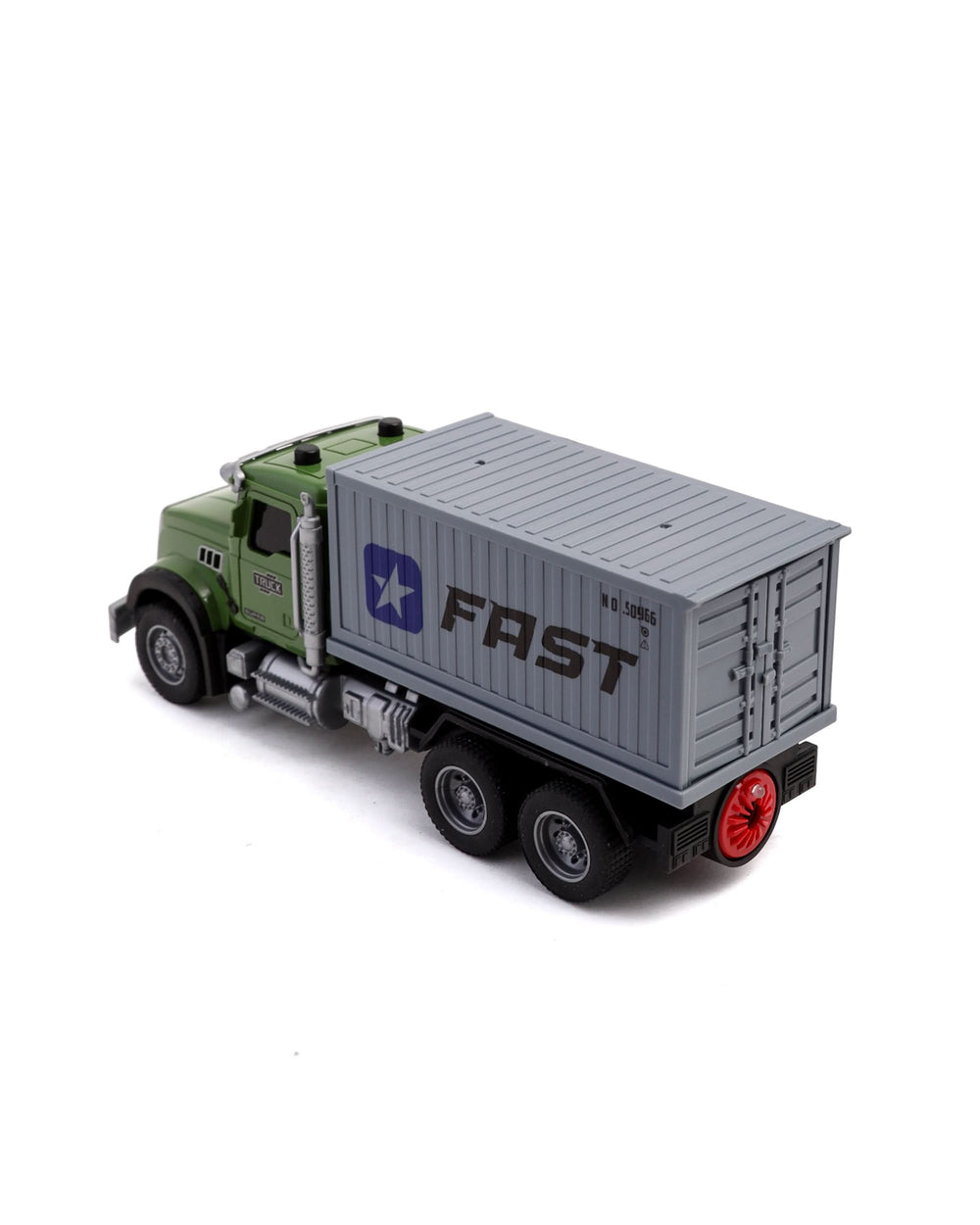 Friction Container Truck W/L & Music Smoke, Non-Remote Control, Chase Value, Chase Value