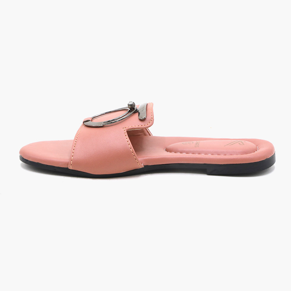 Girls Slipper - Peach, Girls Slippers, Chase Value, Chase Value