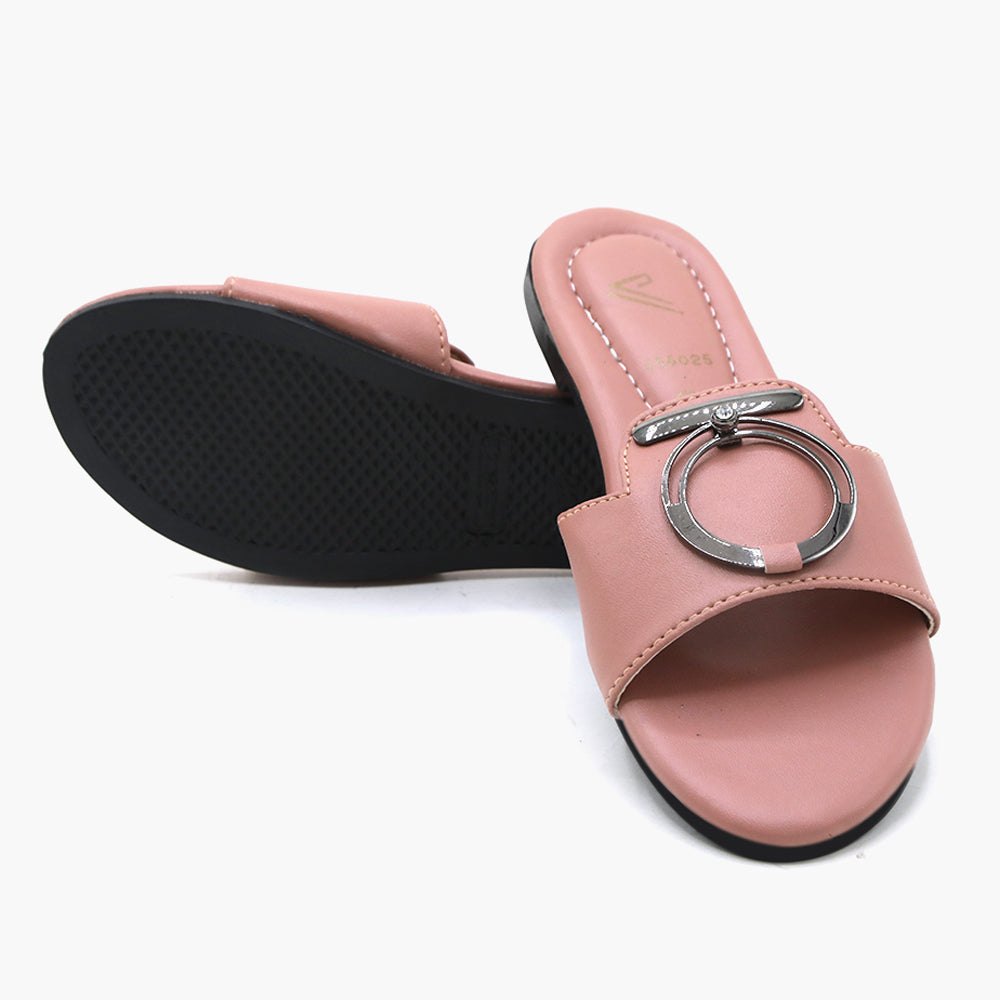 Girls Slipper - Peach, Girls Slippers, Chase Value, Chase Value