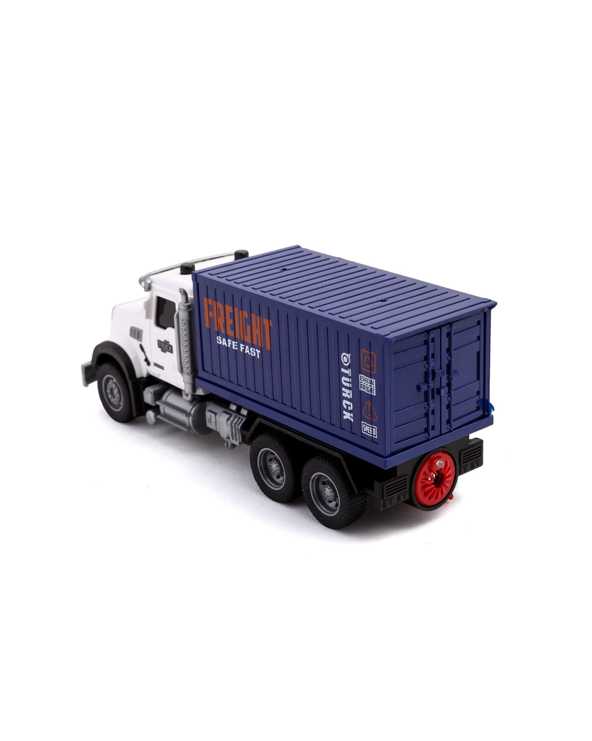 Friction Container Truck W/L & Music Smoke, Non-Remote Control, Chase Value, Chase Value