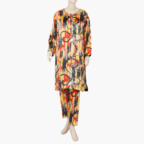 Women's Printed 2Pcs Co-Ord Set - D-5