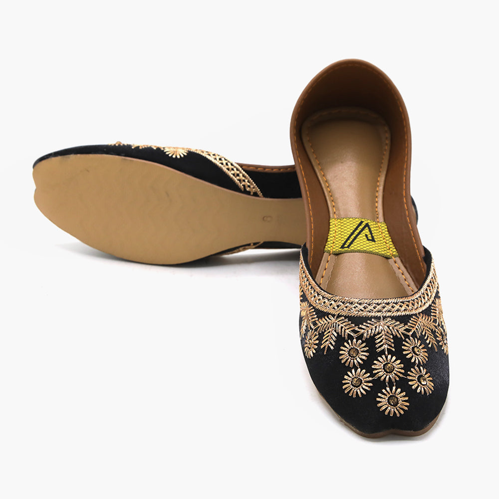 Women's Khussa - Black, Women Khussa, Chase Value, Chase Value