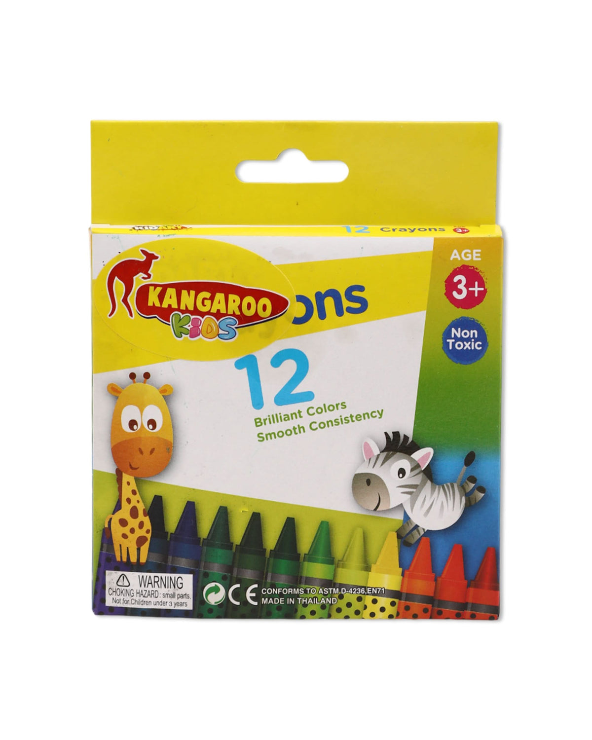 KnG Regular Crayon 12C, Board Games & Puzzles, Chase Value, Chase Value