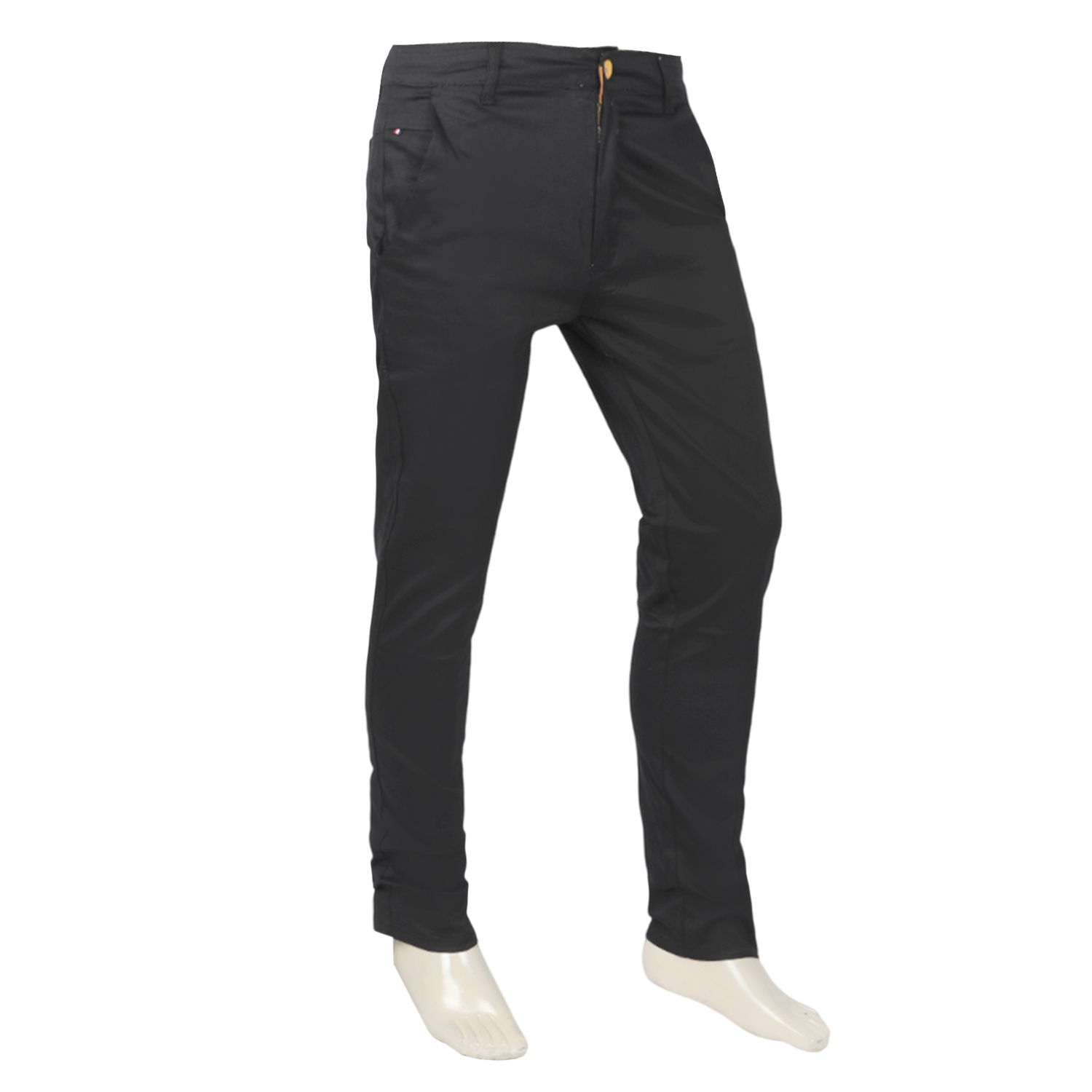 Men's Cotton Casual Chino Pant - Black, Men's Casual Pants & Jeans, Chase Value, Chase Value