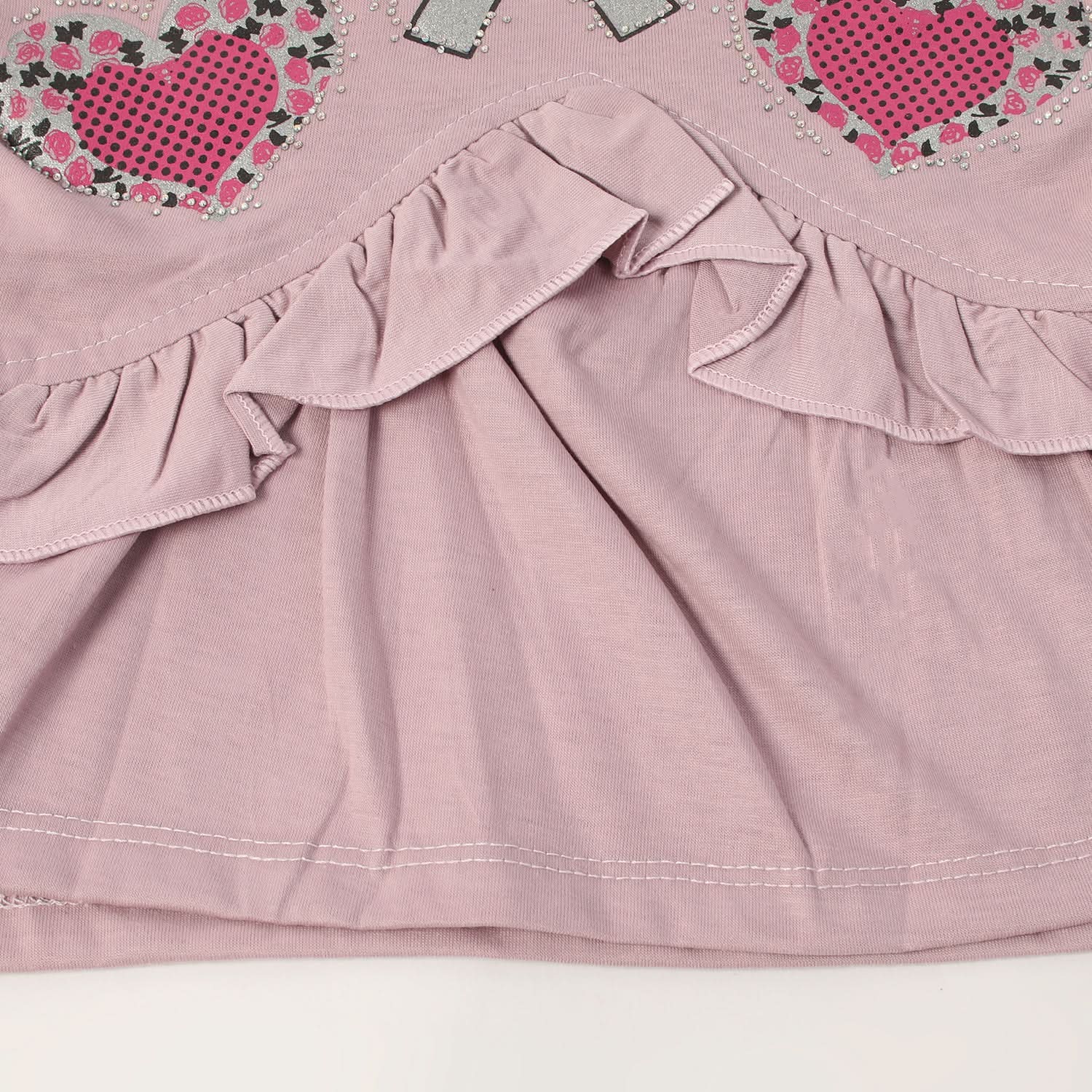 Girls Half Sleeves Suit - Light Purple, Girls Suits, Chase Value, Chase Value