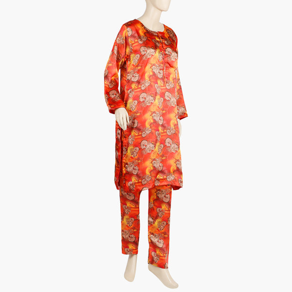 Women's Printed 2Pcs Co-Ord Set - D-3, Women Shalwar Suits, Chase Value, Chase Value
