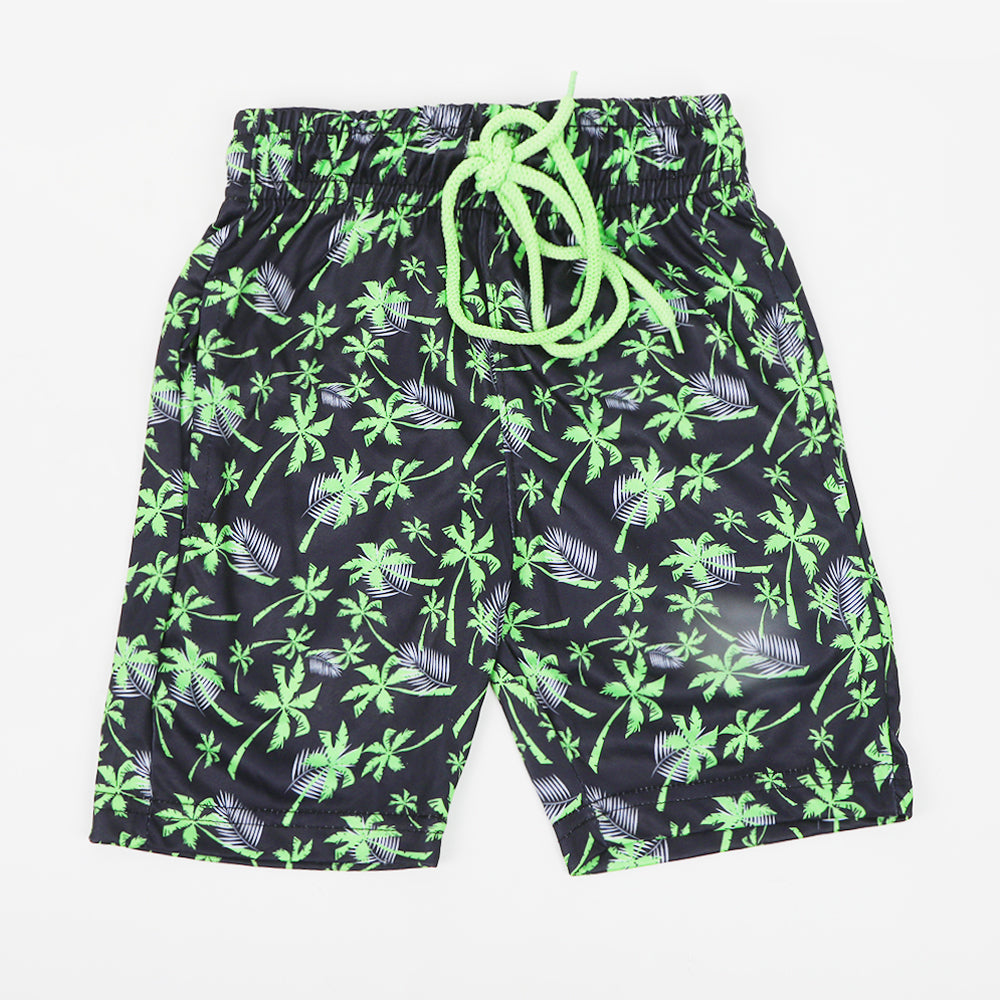 Boys Printed Short - Green, Boys Shorts, Chase Value, Chase Value