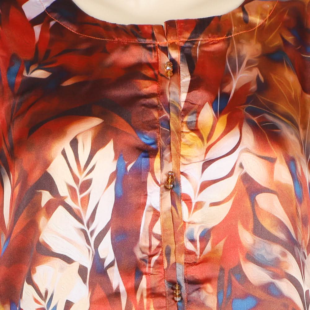 Women's Printed 2Pcs Co-Ord Set - D-10, Women Shalwar Suits, Chase Value, Chase Value