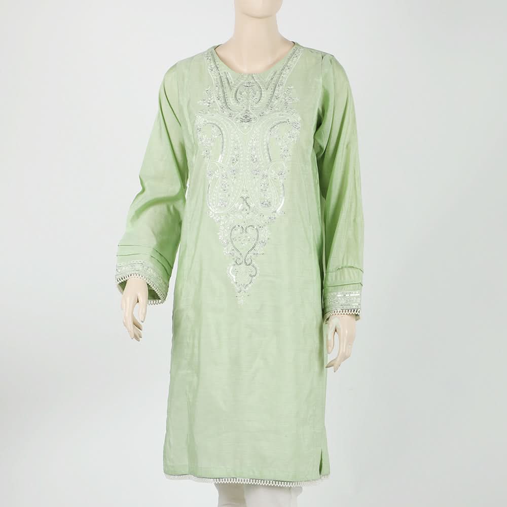 Women's Embroidered Kurti - Dhani, Women Ready Kurtis, Chase Value, Chase Value